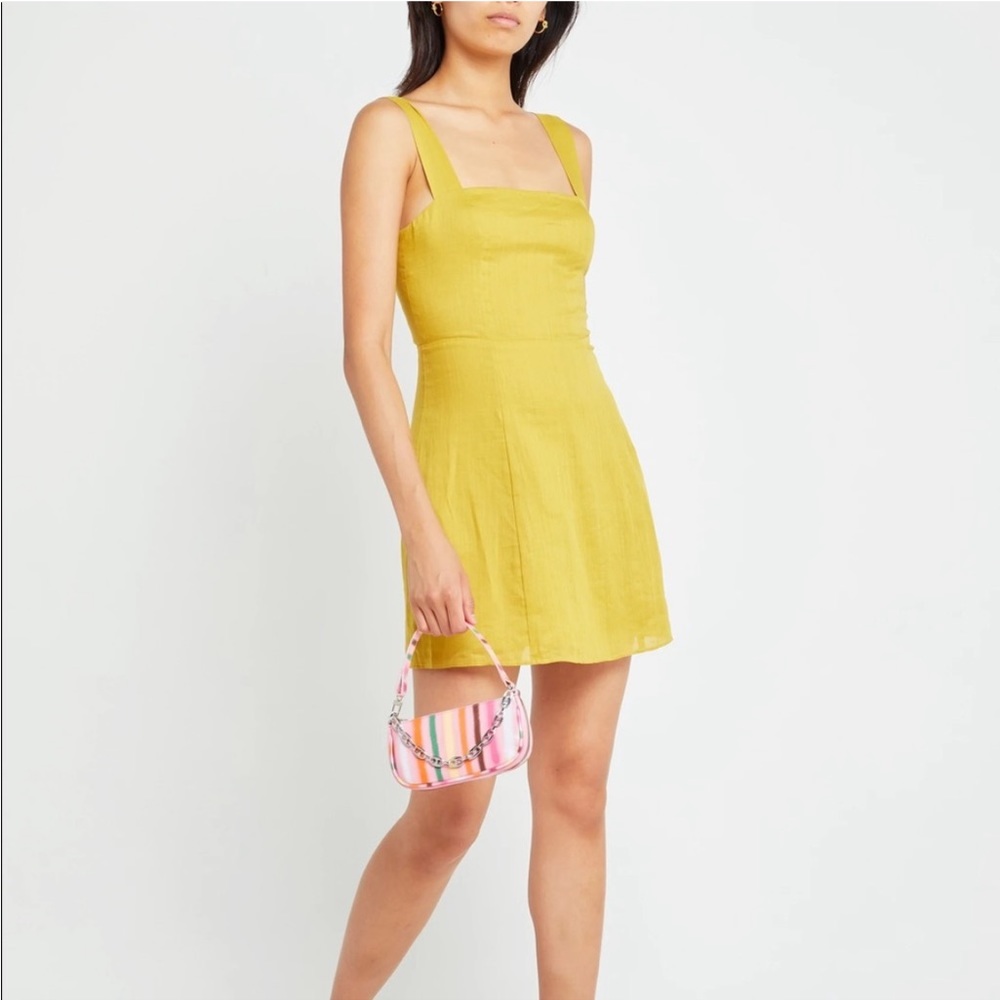 New! kourt Seraphina Dress yellow size M